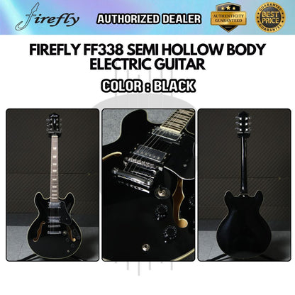 Firefly Semi Hollow Body Electric Guitar with Double Closed Humbucker (FF338 / FF 338)