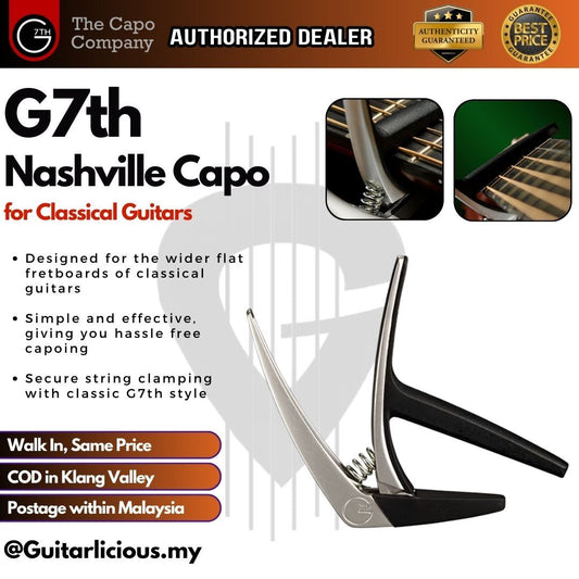 G7th Nashville C23043 Guitar Capo for Classical Guitar - G7 / C-23043 / C 23043