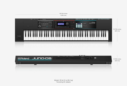 Roland JUNO-DS88 88-Keys Synthesizer Keyboard ( JUNO DS88 / Juno-88 / Juno88 / Black )