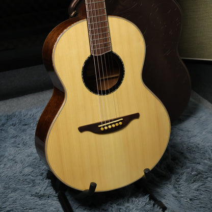 HSIENMO LL38 38 inch Full Solid Travel Size Acoustic Guitar - Solid Spruce & Solid Mahagony ( LL-38 / LL 38 )