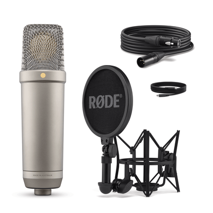 RODE NT1 5th Generation Studio Condenser Microphone - Silver / Nickel ( NT1GEN5 / NT1-5TH / NT1 GEN5 / NT1GEN5-SIL)