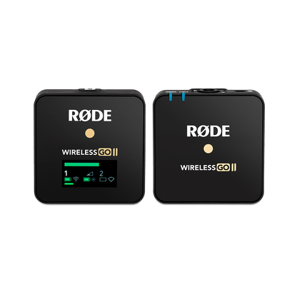 RODE Wireless GO II Single Compact Digital Wireless Microphone System/Recorder 2.4 GHz (Version 2) ( WIGO II )