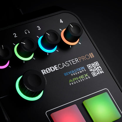 Rode RØDECaster Pro II Integrated Audio Production Studio ( RODECaster / RODE Caster / RØDECasterPro II / PRO-II / RCPII