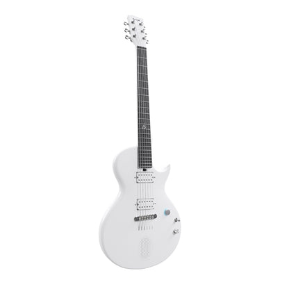 Enya Nova Go Sonic Carbon Fiber composite Electric Guitar with Built In Speaker - White ( nova Go Sonic-WH / Go-Sonic )