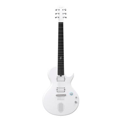 Enya Nova Go Sonic Carbon Fiber composite Electric Guitar with Built In Speaker - White ( nova Go Sonic-WH / Go-Sonic )