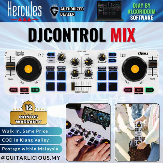 Hercules DJ DJControl Mix 2-channel DJ Controller for iOS and Android Devices ( DJ Control Mix / Control-Mix )