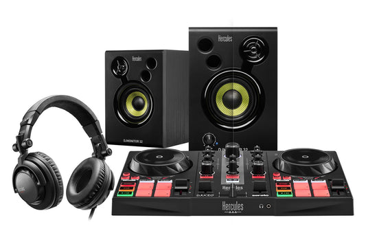 Hercules DJ DJLearning Kit - Complete DJ System for Beginners ( Beginner DJ Learning Kit )