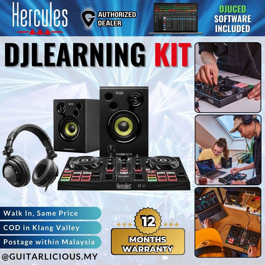 Hercules DJ DJLearning Kit - Complete DJ System for Beginners ( Beginner DJ Learning Kit )