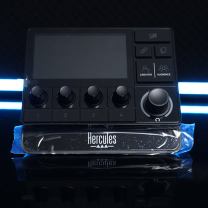 Hercules Stream 200 XLR, Pro Audio Mixer for Advanced Content Creators, Streaming & Gaming ( Compatible with PC / 4780934 )