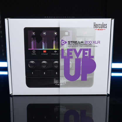 Hercules Stream 200 XLR, Pro Audio Mixer for Advanced Content Creators, Streaming & Gaming ( Compatible with PC / 4780934 )