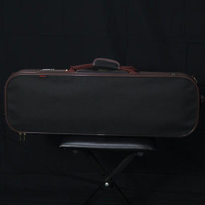 BENA Oblong Violin Premium Violin Case with Humidity Meter for 4/4 Violin Including Sling Strap - VN2222CA