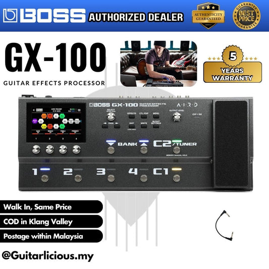 BOSS GX-100 Multi-Effects Pedal For Guitar and Bass ( GX 100 / GX100 )