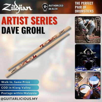 Zildjian Artist Series Dave Grohl Drumsticks (ASDG)