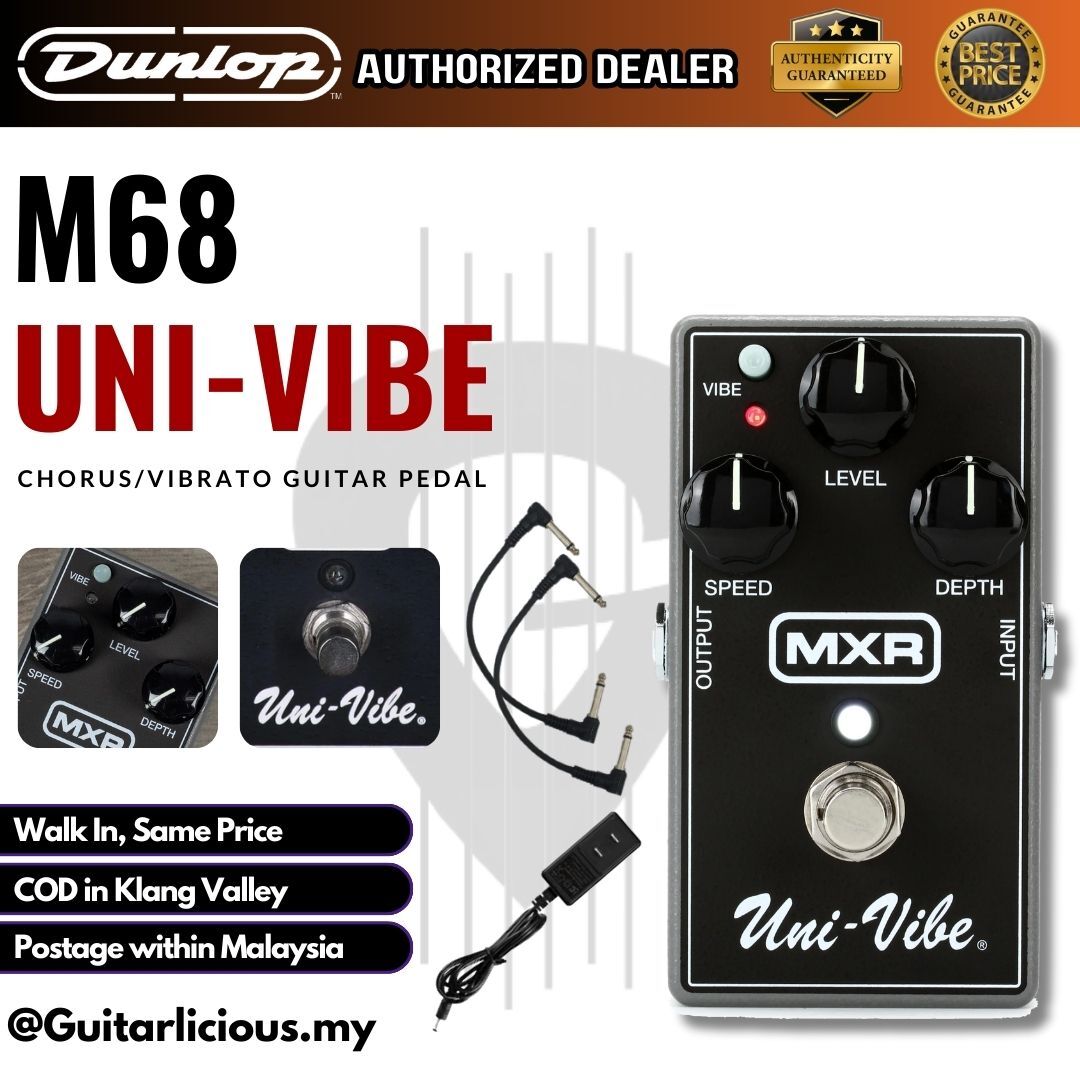 ギター MXR Uni-Vibe M68 MXR M68 Uni-Vibe Review - Premier Guitar