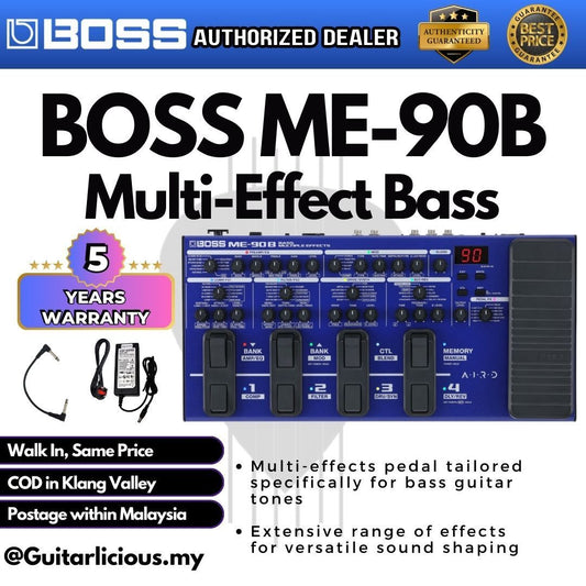 BOSS ME-90B Bass Guitar Multi-Effect Pedal ( ME90B / ME 90B / ME-90 )