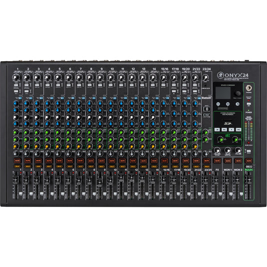 Mackie Onyx24 24-channel Analog Mixer with Multi-track USB