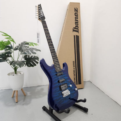 Ibanez GIO GSA60QA with HSH Electric Guitar - Transparent Blue Burst (GSA60QA-TBB/ GSA 60QA )