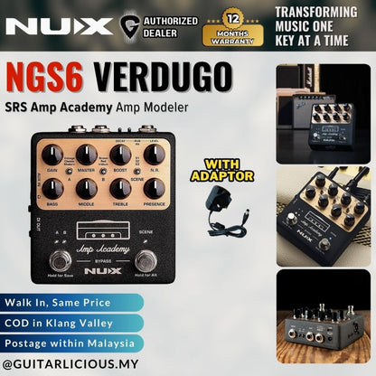 NUX NGS6 Verdugo SRS Amp Academy Amp Modeler ( NGS-6 )