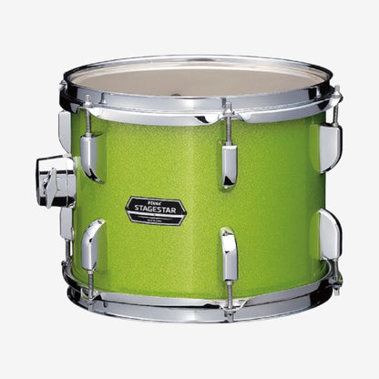 Tama Stagestar 5-piece Drum Set with Drumsticks and Throne - Lime Green Sparkle