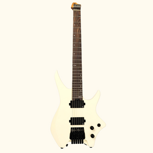 HILS NEXT Series Headless Guitar HN3 - Satin Ivory