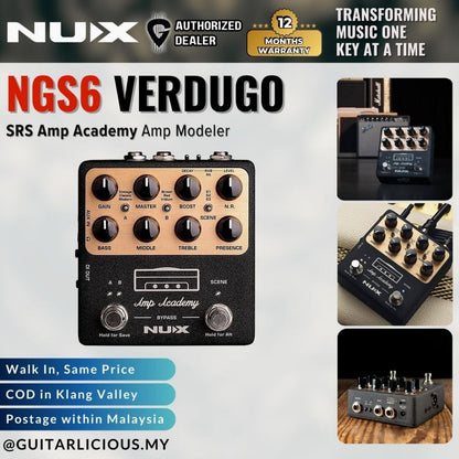 NUX NGS6 Verdugo SRS Amp Academy Amp Modeler ( NGS-6 )