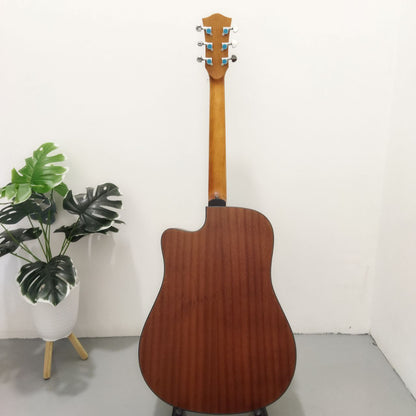 Deviser 41 inch Acoustic Guitar with Armrest - All Natural ( LS-560-41 / LS560 / LS 560 )