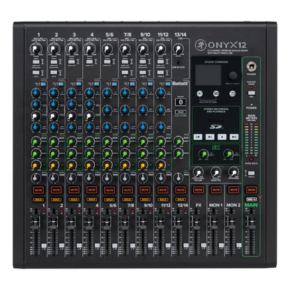 Mackie Onyx12 12-channel Analog Mixer with Multi-Track USB