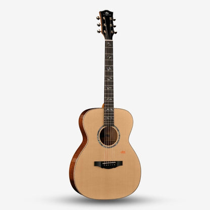 Kepma A1-OM Series Solid Sitka Spruce Top, Side & Back Solid Mahagony OM Body Acoustic Guitar w Case ( A1OM / A1-OM-N )