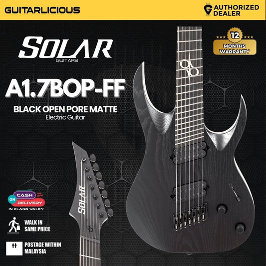 Solar A1.7BOP-FF BLACK OPEN PORE MATTE