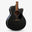 KEPMA A1C 41 inch Grand Auditorium Acoustic Guitar - Black - ( B-STOCK )