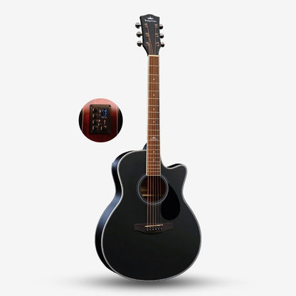 KEPMA A1CE 41 inch Grand Auditorium Semi Acoustic Guitar w K1 EQ ( A1CE-K1 / A1C 41 / A1C-41 )