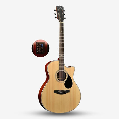 KEPMA A1CE 41 inch Grand Auditorium Semi Acoustic Guitar w K1 EQ ( A1CE-K1 / A1C 41 / A1C-41 )