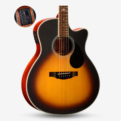 KEPMA A1CE 41 inch Grand Auditorium Semi Acoustic Guitar w K1 EQ ( A1CE-K1 / A1C 41 / A1C-41 )