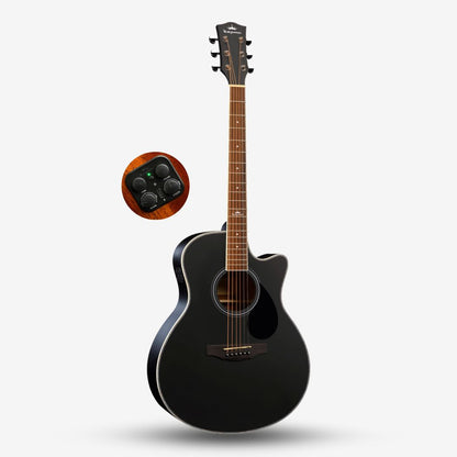 Kepma A1CE 41 inch Grand Auditorium Acoustic Guitar with AcoustiFex® K-10 Pickup (A1CE-K10 / A1C 41 / A1C-41 )