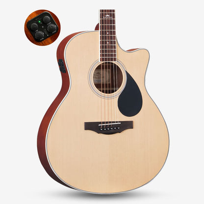 Kepma A1CE 41 inch Grand Auditorium Acoustic Guitar with AcoustiFex® K-10 Pickup (A1CE-K10 / A1C 41 / A1C-41 )