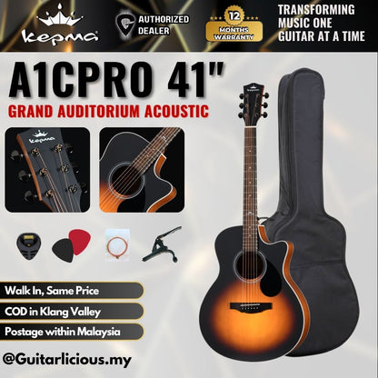 Kepma A1CPRO 41" Grand Auditorium Acoustic Guitar ( A1C-PRO )