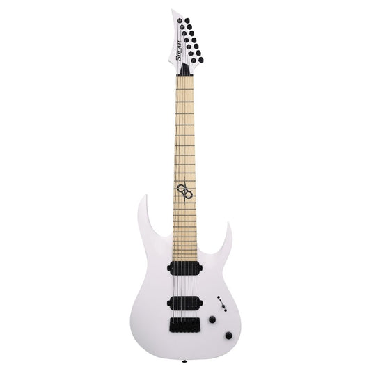 Solar A2.7W 7 String White Matte Electric Guitar