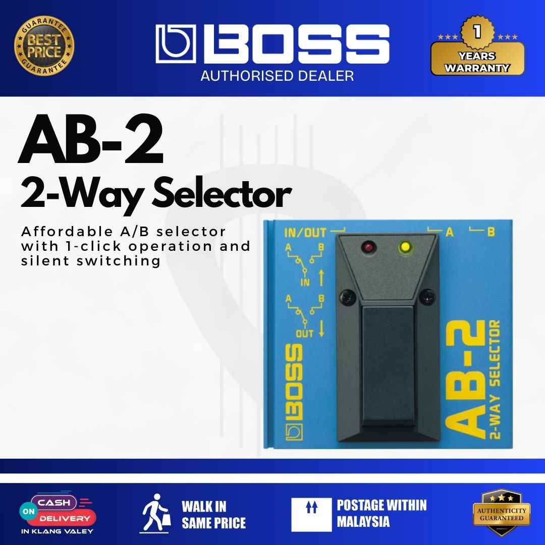 Boss AD-2 Acoustic Preamp Effects Pedal - ( AD-2 / AD 2 )