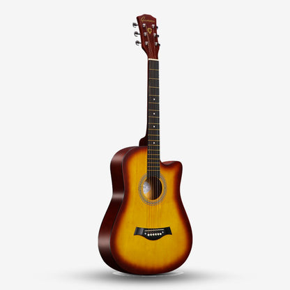 ZETA Series 38inch Beginner Acoustic Guitar with Guitar Bag- (RCStromm / 95cm)