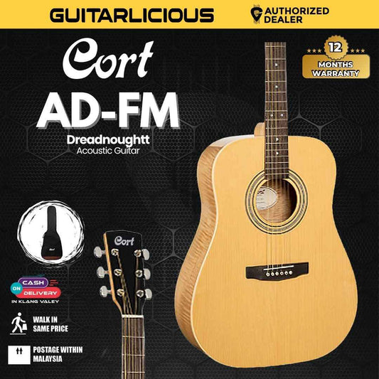 Cort AD-FM Acoustic Guitar With Bag - (AD-FM)