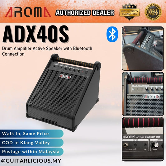 Aroma Drum Amplifier ADX40S with Bluetooth Connection