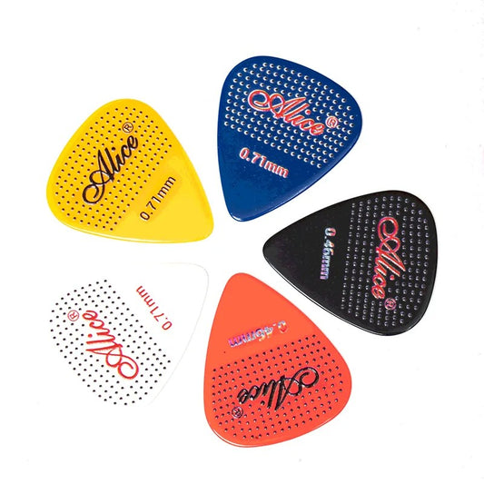 ALICE AWR-100B2 Guitar Pick Solid-Color Celluloid Picks, Anti-Slip