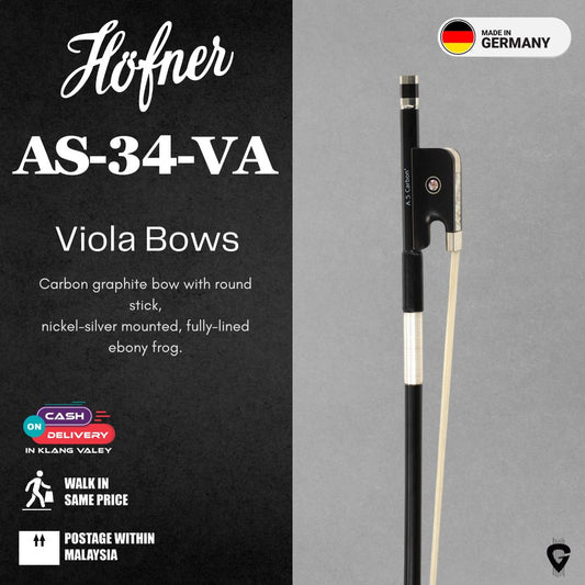 Hofner AS-34 Carbon Viola Bow