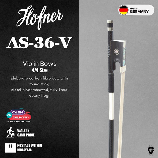 Hofner AS-36 4/4 Carbon Professional Violin Bow
