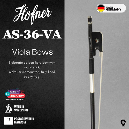 Hofner AS-36-VA Carbon Professional Viola Bow