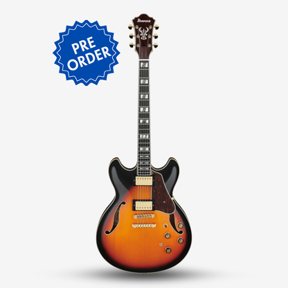 Ibanez Artstar AS113 Electric Guitar - Brown Sunburst (Pre-Order)