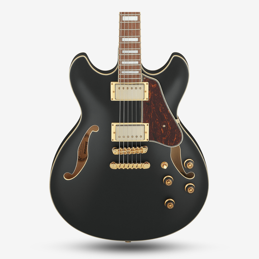 Ibanez AS73G Artcore AS Series Semi-Hollow Electric Guitar - Black Flat (Pre-Order)