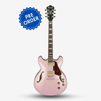 Ibanez AS73G Artcore AS Series Semi-Hollow Electric Guitar - Rose Gold Metallic Flat (Pre-Order)