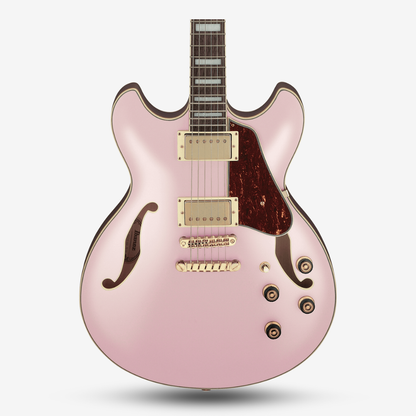 Ibanez AS73G Artcore AS Series Semi-Hollow Electric Guitar - Rose Gold Metallic Flat (Pre-Order)