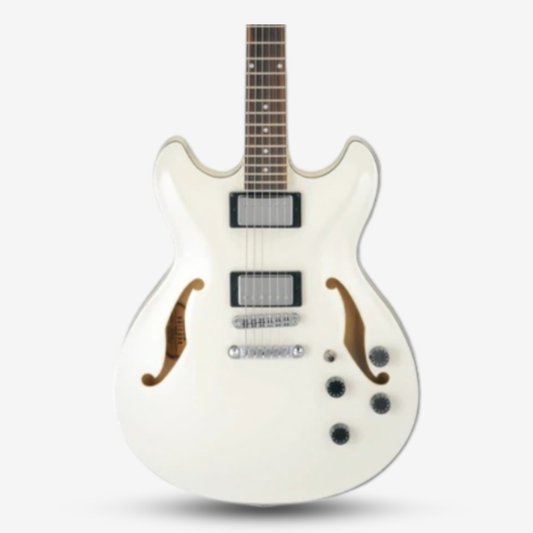 Ibanez Artcore AS73 Semi-hollowbody Electric Guitar - Ivory (Pre-Order)